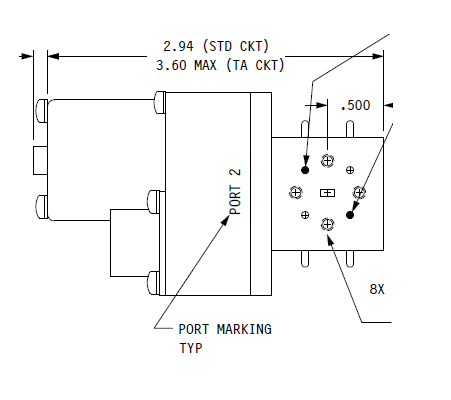 W波段机械开关SPDT DPDT